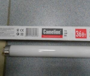 Лампа люминисцентная Camelion для освещения растений (FT8 36W BIO) 1213,6 мм d-26 мм