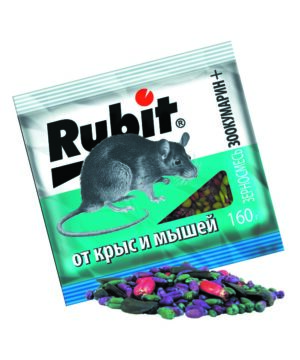 RUBIT Зоокумарин+ зерновая см./Рости/ 160г