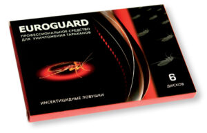 Ловушка EUROGARD от тараканов /Техноэкспорт/ 6шт