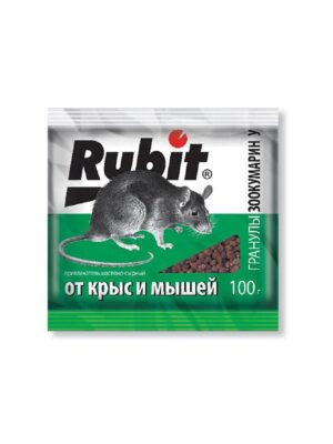 RUBIT Зоокумарин+ гранулы /Рости/ 100г