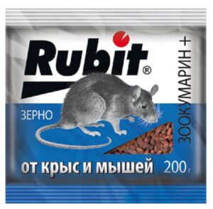 RUBIT Зоокумарин+ ,зерно /Leto/ 200г